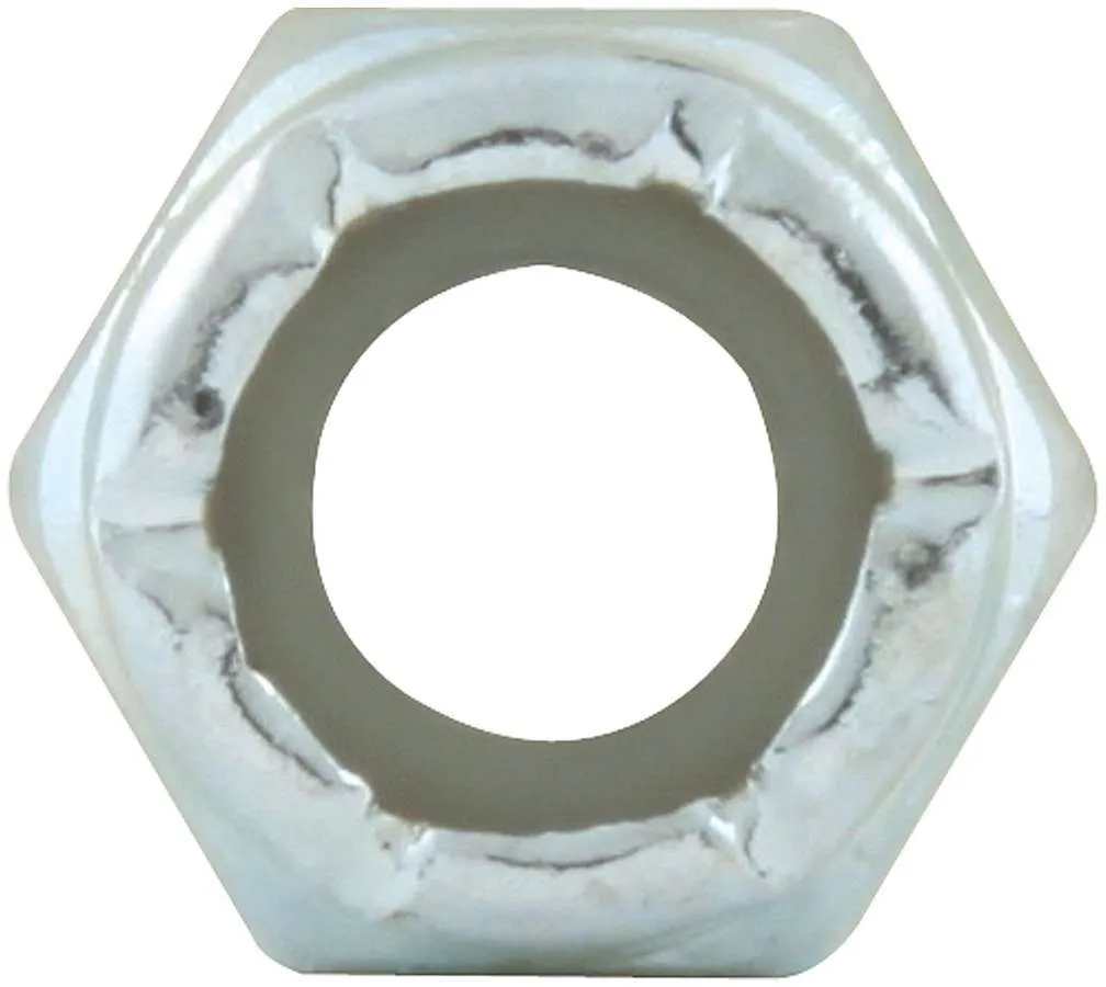 ALLSTAR PERFORMANCE Thin Nylon Insert Nuts 1/4-28 10pk ALL16070-10