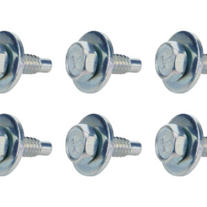 ALLSTAR PERFORMANCE Body Bolt 3/4in 10pk Silver ALL16552