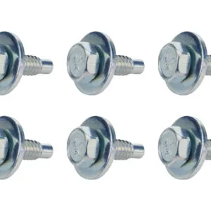 ALLSTAR PERFORMANCE Body Bolt 3/4in 10pk Silver ALL16552