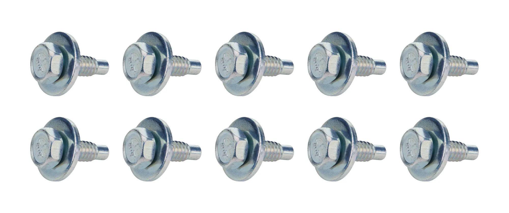 ALLSTAR PERFORMANCE Body Bolt 3/4in 10pk Silver ALL16552
