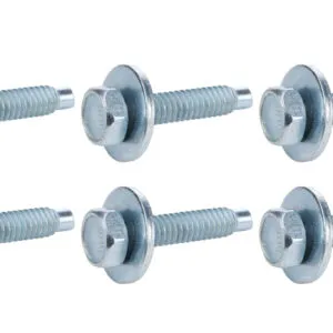 ALLSTAR PERFORMANCE Body Bolt 1-1/8in 10pk Silver ALL16555