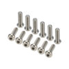 ALLSTAR PERFORMANCE Fuel Tank Top Plate Fastener Kit Titanium ALL17008