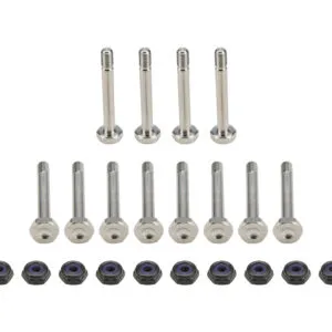 ALLSTAR PERFORMANCE Nerf Bar and Bumper Kit Titanium ALL17016