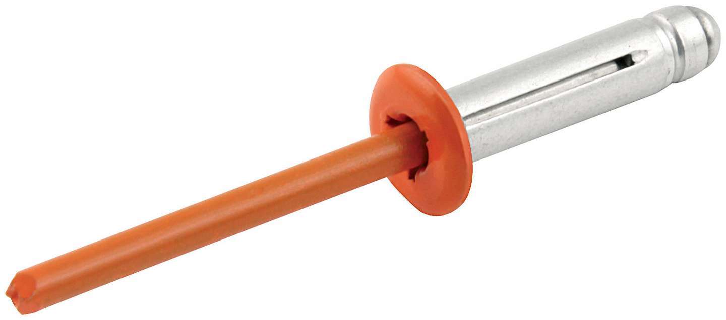 ALLSTAR PERFORMANCE Sm Hd Rivet 250pk Orange Flange Type ALL18084