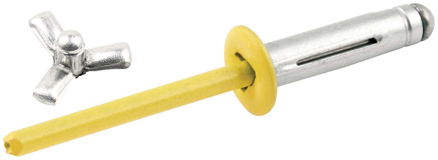 ALLSTAR PERFORMANCE Sm Hd Rivet 250pk Yellow Flange Type ALL18085