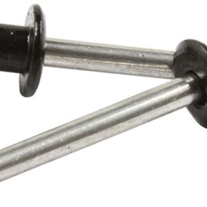ALLSTAR PERFORMANCE Sm Hd Rivet Black Alum 250pk ALL18128
