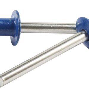 ALLSTAR PERFORMANCE Sm Hd Rivet Blue Alum 250pk Chevron ALL18135