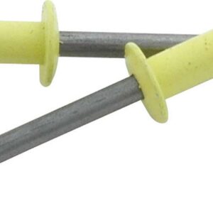 ALLSTAR PERFORMANCE Sm Hd Rivet Yellow 250pk ALL18138