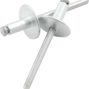 ALLSTAR PERFORMANCE Lg Hd Rivet Silver 250pk ALL18149