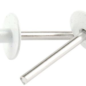 ALLSTAR PERFORMANCE Lg Hd Rivet White Alum 250pk ALL18158