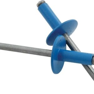 ALLSTAR PERFORMANCE Lg Hd Rivet 250Pk Pepsi Blue ALL18174