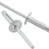 ALLSTAR PERFORMANCE Md Hd Rivet 250Pk Silver Flange Type Alum Mandrel ALL18183