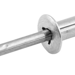 ALLSTAR PERFORMANCE Sm Hd Rivet 250Pk Silver Flange Type Alum Mandrel ALL18184
