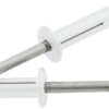 ALLSTAR PERFORMANCE Md Hd Rivet 250Pk Silver Flange Type St Mandrel ALL18185