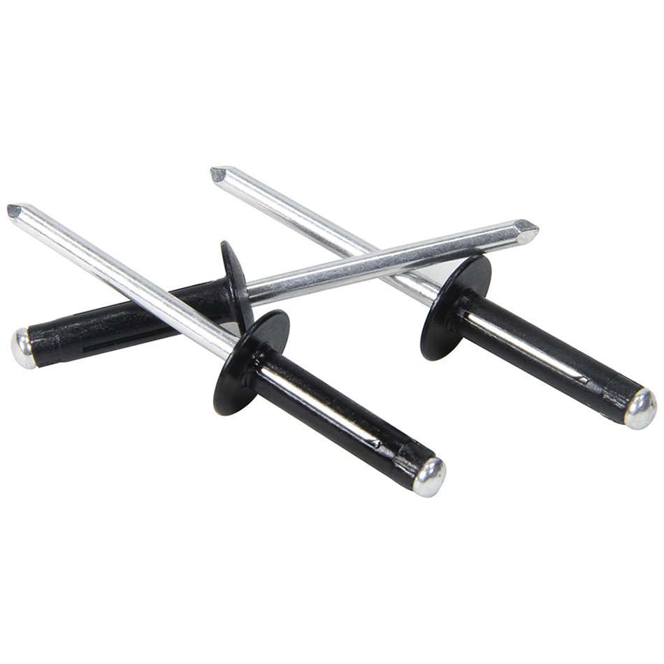 ALLSTAR PERFORMANCE Md Hd Rivet 250Pk Black Flange Type Alum Mandrel ALL18187