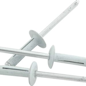 ALLSTAR PERFORMANCE Md Hd Rivet 250Pk White Flange Type Alum Mandrel ALL18188