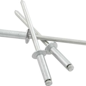 ALLSTAR PERFORMANCE 1/8in Alum Rivet Silver 500Pk 5/16in-3/8in ALL18192