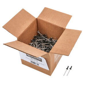 ALLSTAR PERFORMANCE 1/8in Alum Rivet Black 500pk 1/8in-1/4in ALL18193