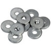 ALLSTAR PERFORMANCE 1/8in Back Up Washers 500Pk Aluminum ALL18200