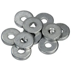 ALLSTAR PERFORMANCE 1/8in Back Up Washers 500Pk Aluminum ALL18200