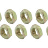 ALLSTAR PERFORMANCE 3/8-24 LH Steel Jam Nuts 10pk ALL18255-10