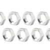 ALLSTAR PERFORMANCE 5/8-18 RH Alum Jam Nuts Thin O.D. 10pk ALL18296-10