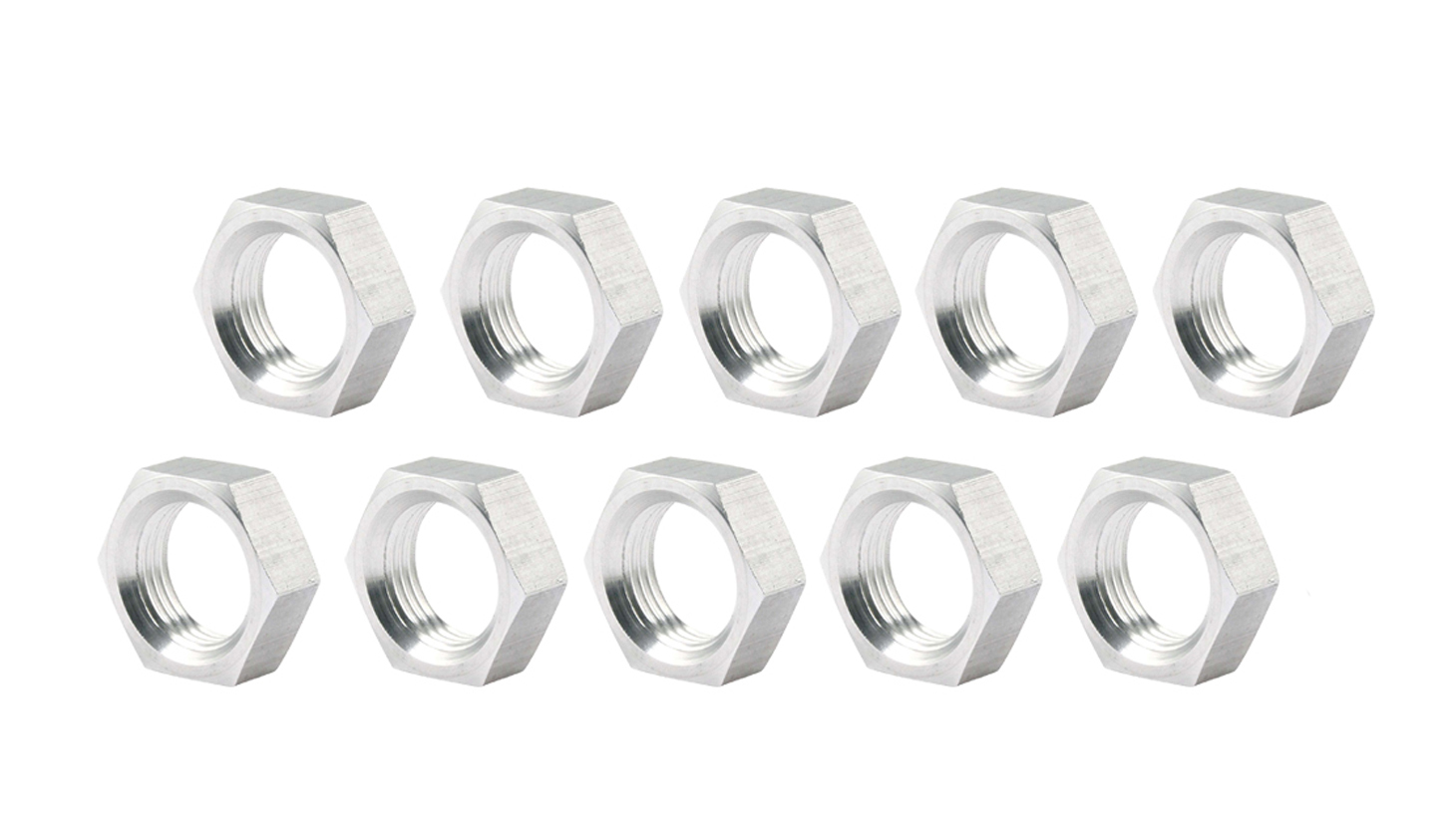 ALLSTAR PERFORMANCE 5/8-18 RH Alum Jam Nuts Thin O.D. 10pk ALL18296-10
