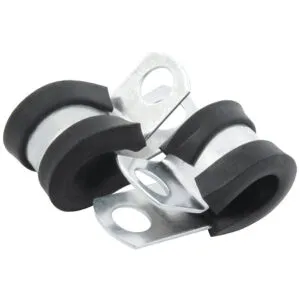 ALLSTAR PERFORMANCE Aluminum Line Clamps 3/16in 50pk ALL18300-50