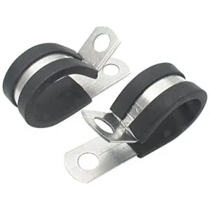 ALLSTAR PERFORMANCE Aluminum Line Clamps 5/8in 10pk ALL18304