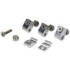 ALLSTAR PERFORMANCE 2pc Alum Line Clamps 3/16in 4pk ALL18320