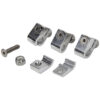 ALLSTAR PERFORMANCE 2pc Alum Line Clamps 1/4in 4pk ALL18321