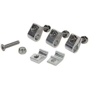 ALLSTAR PERFORMANCE 2pc Alum Line Clamps 5/16in 4pk ALL18322