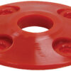 ALLSTAR PERFORMANCE Scuff Plate Plastic Red 4pk ALL18432