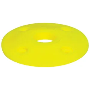 ALLSTAR PERFORMANCE Scuff Plate Plastic Fluorescent Yellow 4pk ALL18438