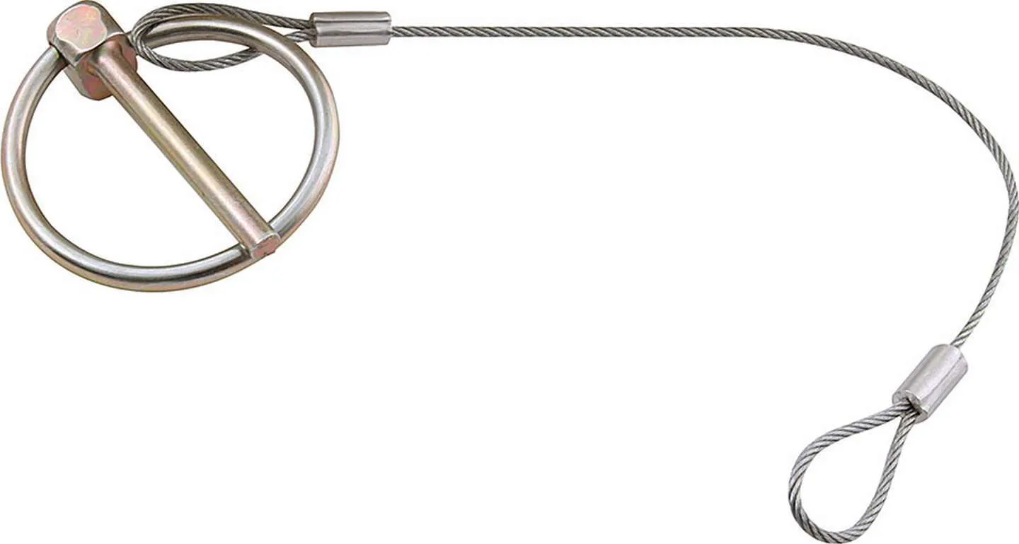 ALLSTAR PERFORMANCE Flip-Over Clip 3/16in w/ 10in Lanyard ALL18462