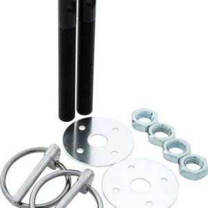 ALLSTAR PERFORMANCE Alum Hood Pin Kit 3/8in Black ALL18484