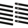 ALLSTAR PERFORMANCE Repl Aluminum Pins 3/8in Black 10pk ALL18491-10