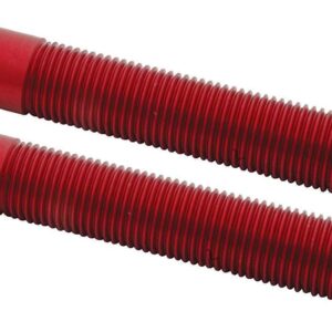 ALLSTAR PERFORMANCE Alum Hood Pins 1/2in 1/4in Holes Red 2pk ALL18508