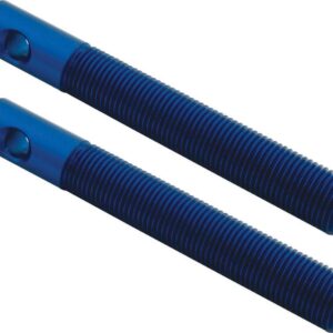 ALLSTAR PERFORMANCE Alum Hood Pins 1/2in 1/4in Holes Blue 2pk ALL18509