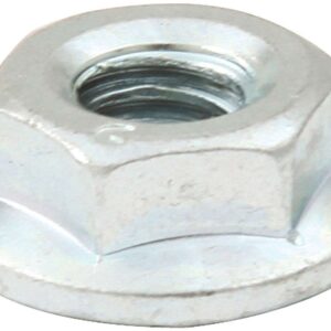 ALLSTAR PERFORMANCE Spin Lock Nuts 50pk Silver ALL18557-50
