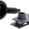 ALLSTAR PERFORMANCE Body Bolt Kit w/ Clips 50pk Black ALL18558-50