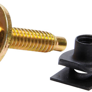 ALLSTAR PERFORMANCE Body Bolt Kit w/ Clips 50pk Gold ALL18559-50
