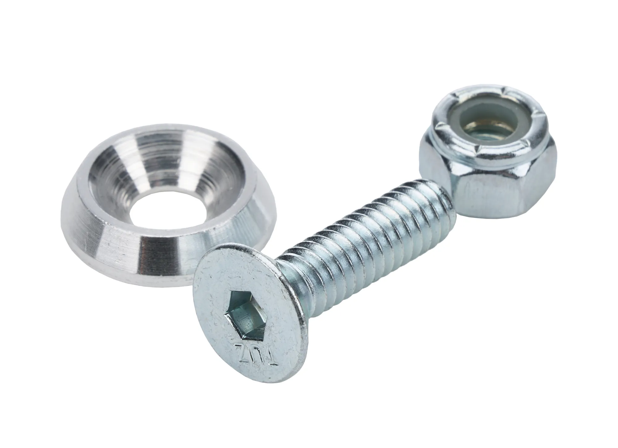ALLSTAR PERFORMANCE Countersunk Bolts 1/4in w/ 3/4in Washer 10pk ALL18628