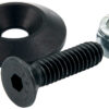 ALLSTAR PERFORMANCE Countersunk Bolts 1/4in w/ 1in Washer Blk 10pk ALL18633