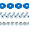 ALLSTAR PERFORMANCE Countersunk Bolt Kit Blue 10pk ALL18683
