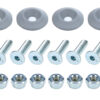 ALLSTAR PERFORMANCE Countersunk Bolt Kit Silver 10pk ALL18685