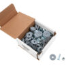 ALLSTAR PERFORMANCE Countersunk Bolt Kit Silver 50pk ALL18685-50