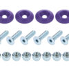 ALLSTAR PERFORMANCE Countersunk Bolt Kit Purple 10pk ALL18687