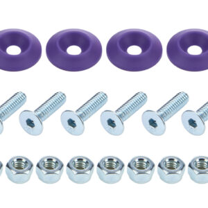 ALLSTAR PERFORMANCE Countersunk Bolt Kit Purple 10pk ALL18687