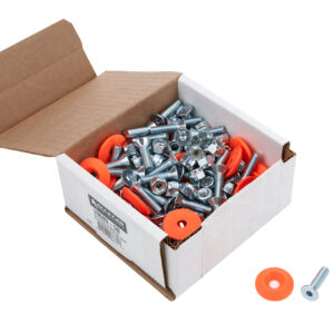 ALLSTAR PERFORMANCE Countersunk Bolt Kit Fluorescent Orange 50pk ALL18689-50